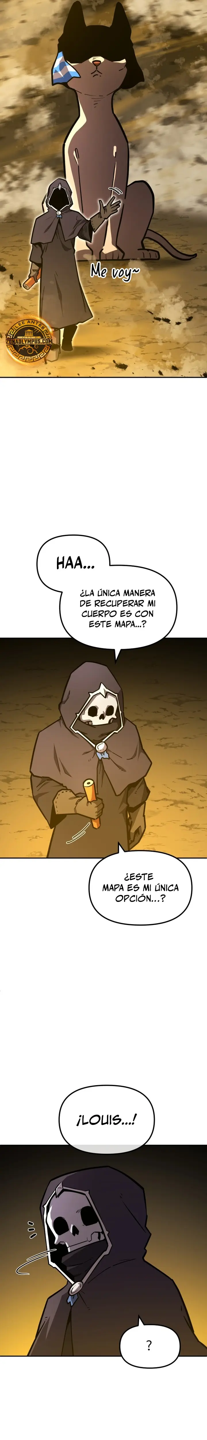 El hombre más guapo se convirtió en esqueleto Capitulo 25 página 12