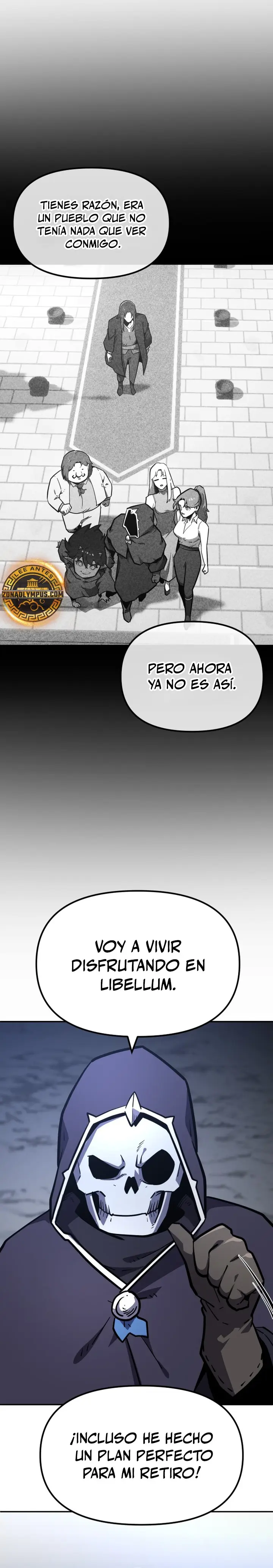 El hombre más guapo se convirtió en esqueleto Capitulo 25 página 34