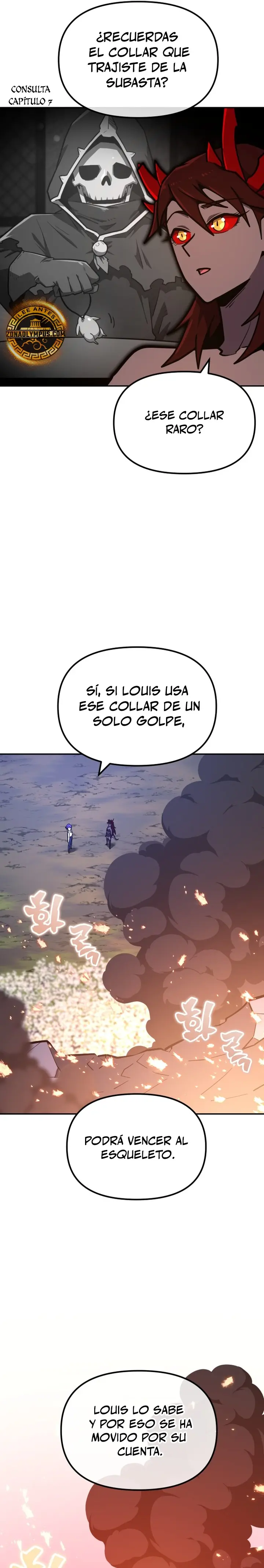 El hombre más guapo se convirtió en esqueleto Capitulo 27 página 18