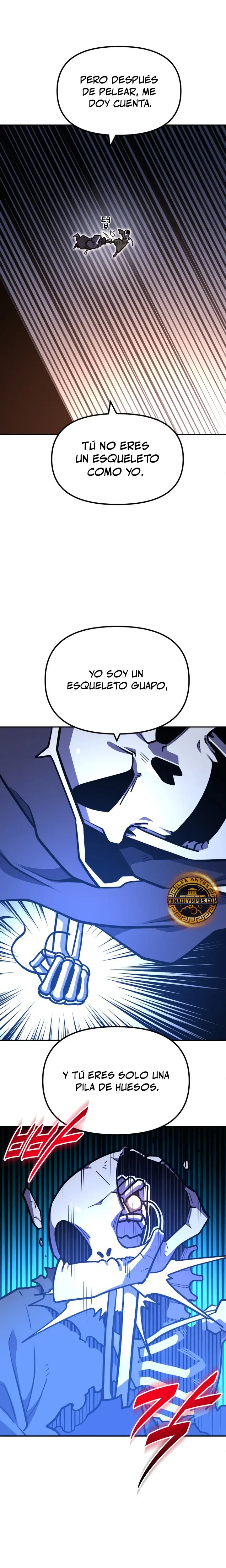 El hombre más guapo se convirtió en esqueleto Capitulo 27 página 33