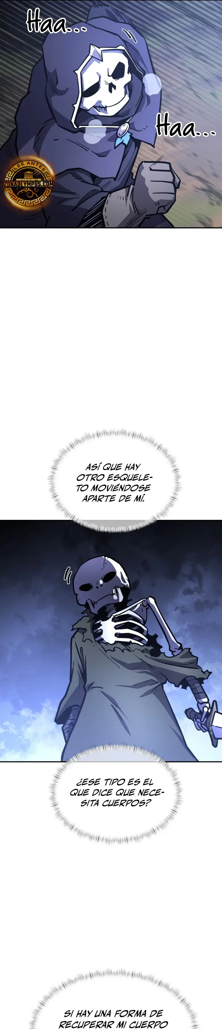 El hombre más guapo se convirtió en esqueleto Capitulo 27 página 6