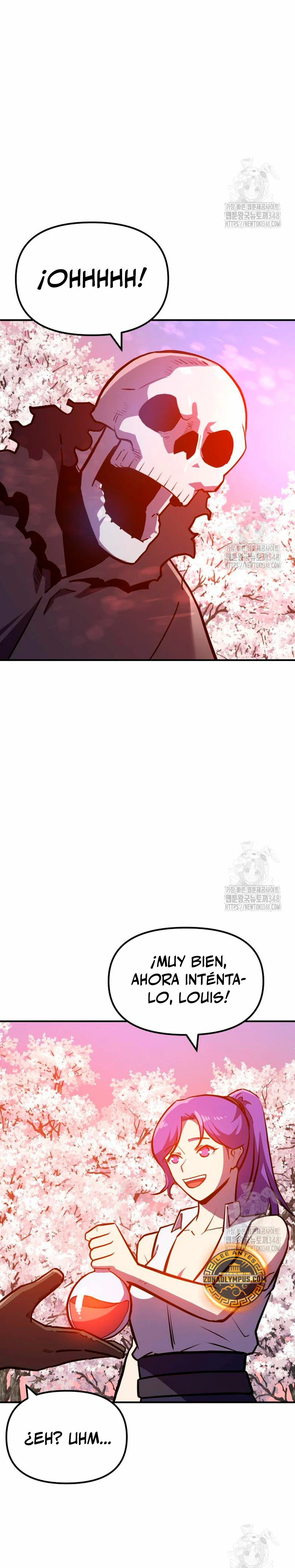 El hombre más guapo se convirtió en esqueleto Capitulo 3 página 20