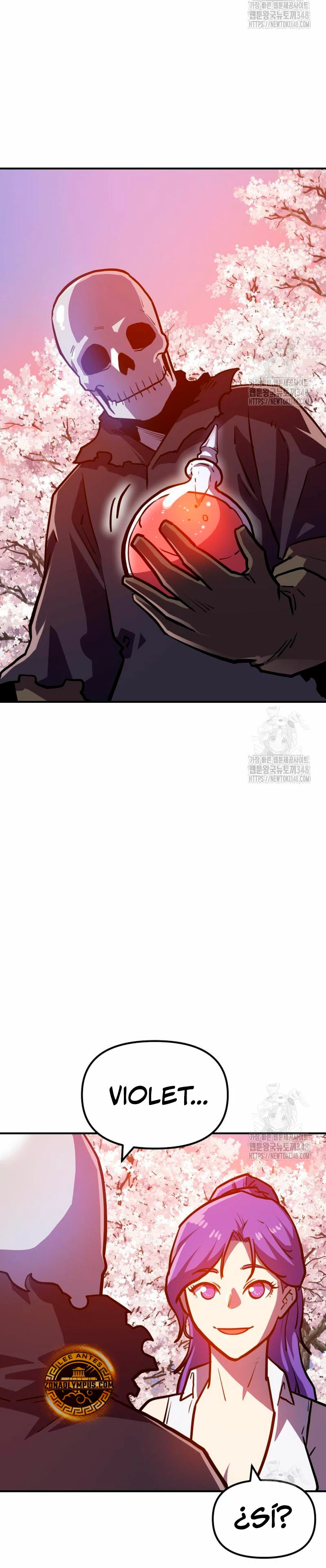 El hombre más guapo se convirtió en esqueleto Capitulo 3 página 21