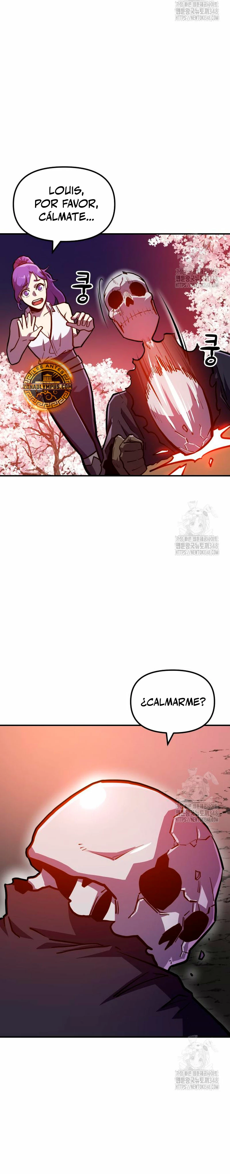 El hombre más guapo se convirtió en esqueleto Capitulo 3 página 31