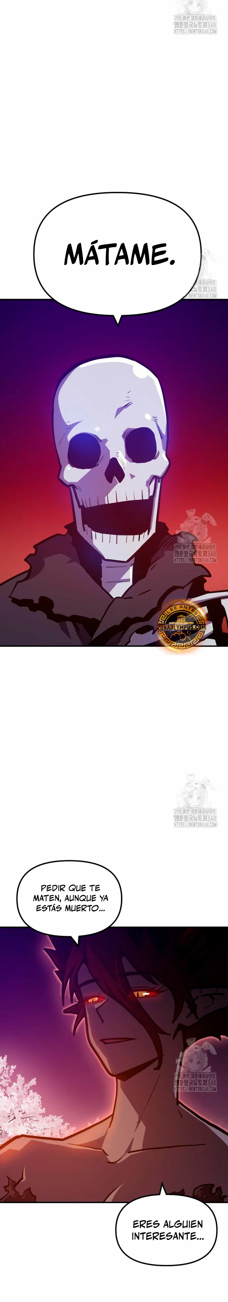 El hombre más guapo se convirtió en esqueleto Capitulo 3 página 43