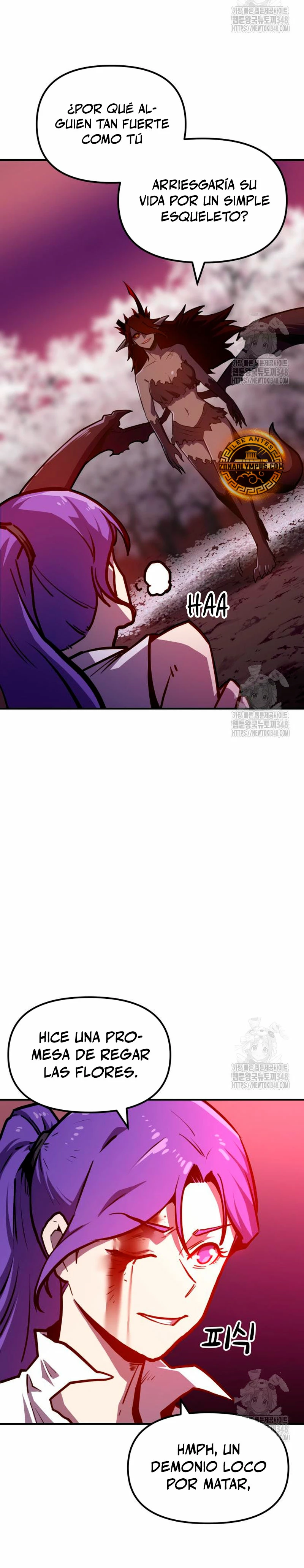 El hombre más guapo se convirtió en esqueleto Capitulo 3 página 64
