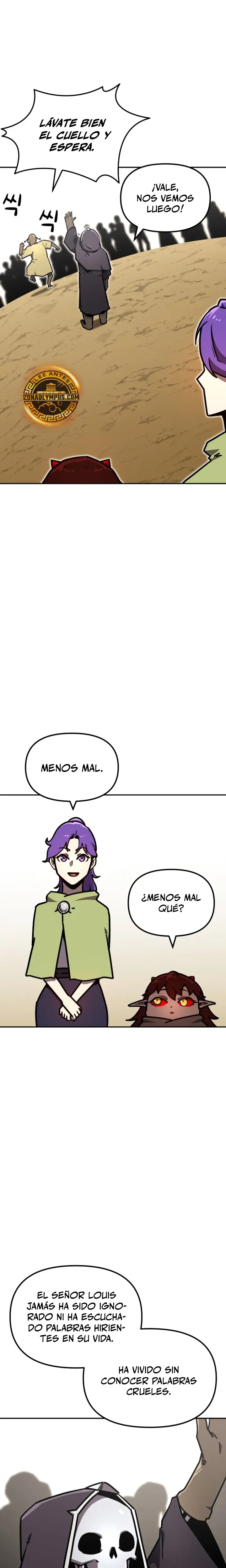 El hombre más guapo se convirtió en esqueleto Capitulo 32 página 11