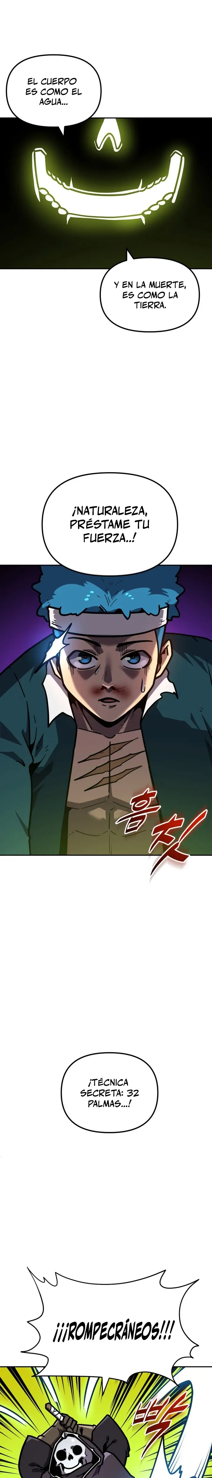 El hombre más guapo se convirtió en esqueleto Capitulo 32 página 34