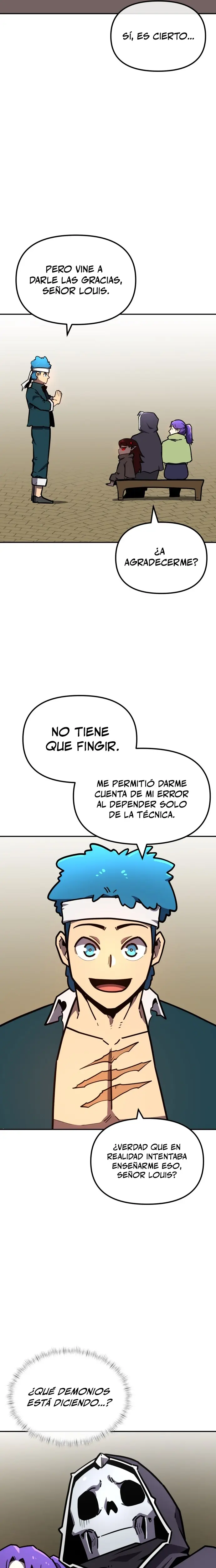 El hombre más guapo se convirtió en esqueleto Capitulo 33 página 23