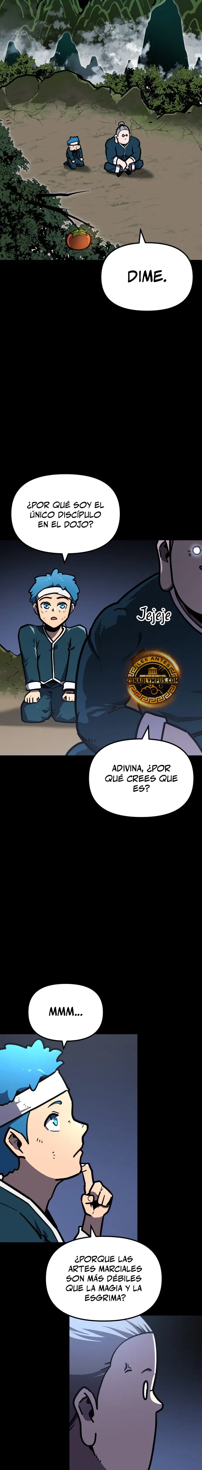 El hombre más guapo se convirtió en esqueleto Capitulo 33 página 7