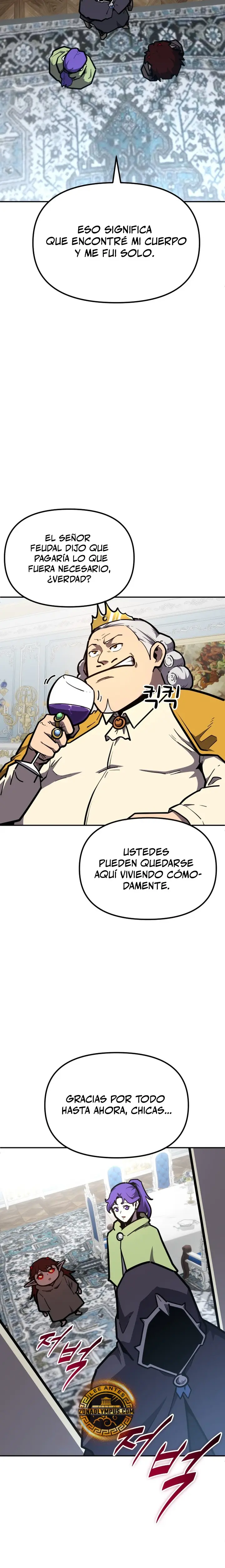 El hombre más guapo se convirtió en esqueleto Capitulo 35 página 12