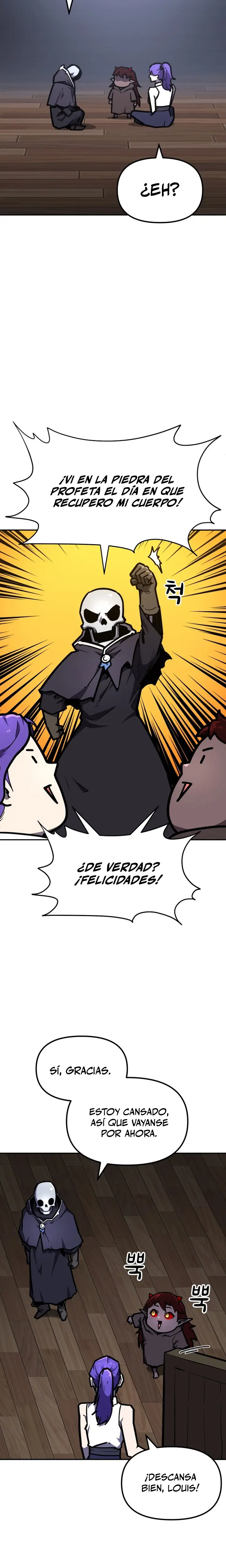El hombre más guapo se convirtió en esqueleto Capitulo 35 página 5