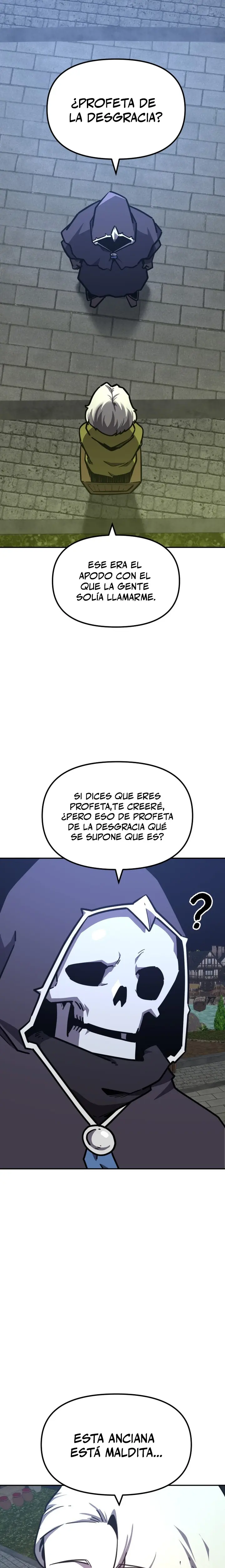 El hombre más guapo se convirtió en esqueleto Capitulo 36 página 3