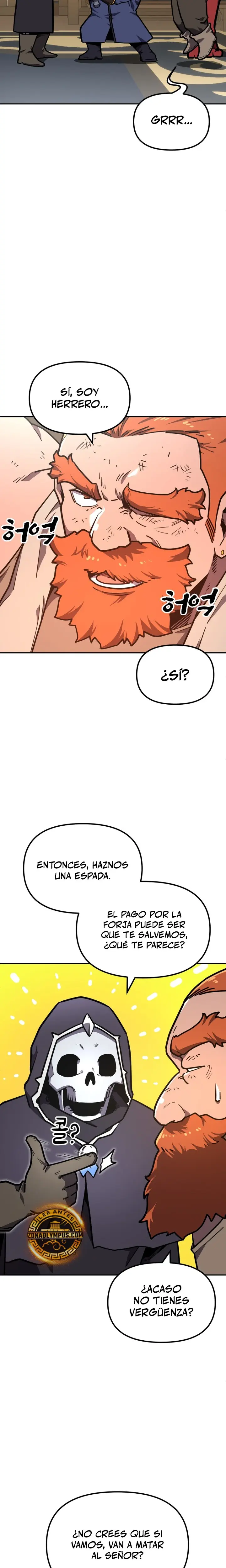 El hombre más guapo se convirtió en esqueleto Capitulo 37 página 11
