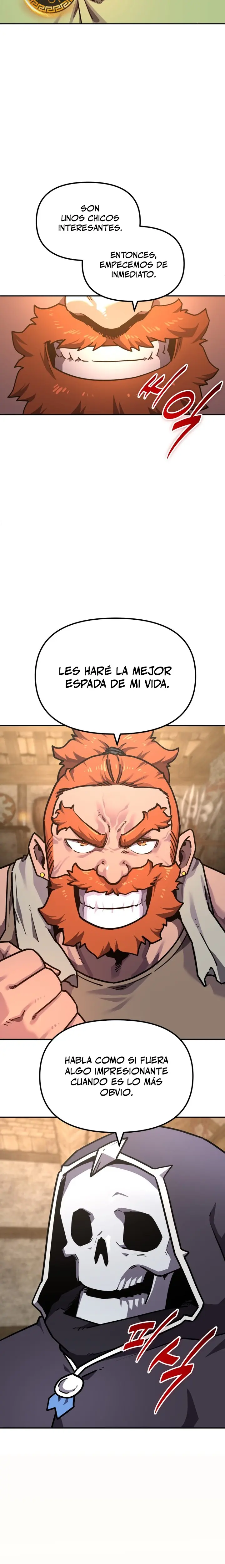 El hombre más guapo se convirtió en esqueleto Capitulo 37 página 24