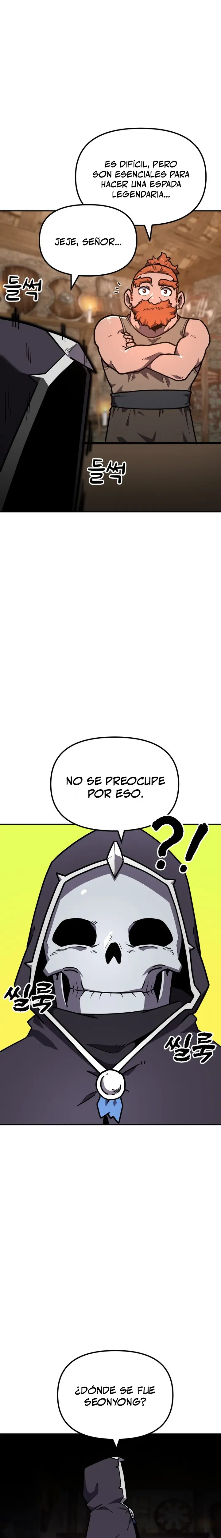 El hombre más guapo se convirtió en esqueleto Capitulo 37 página 32