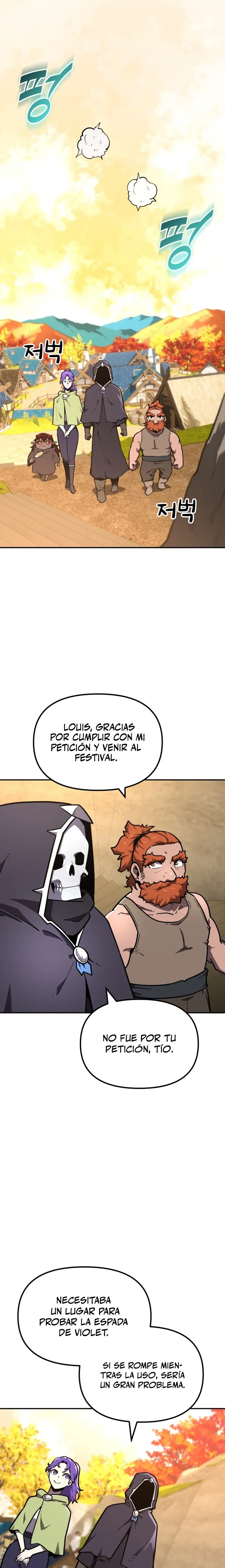 El hombre más guapo se convirtió en esqueleto Capitulo 38 página 3