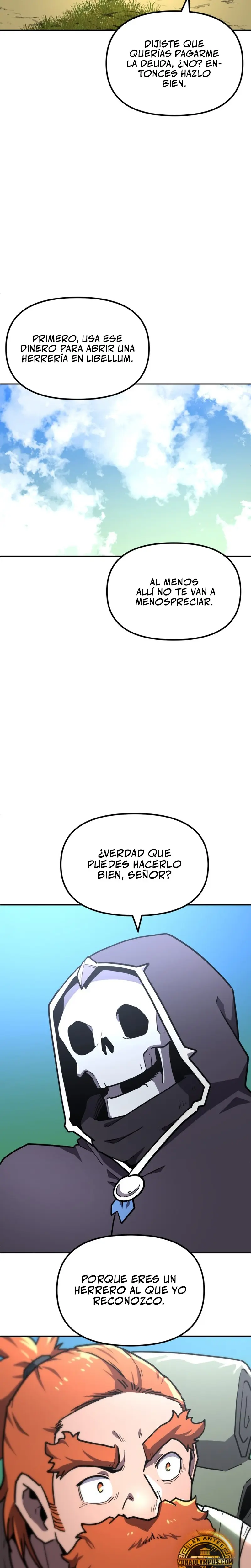 El hombre más guapo se convirtió en esqueleto Capitulo 39 página 20
