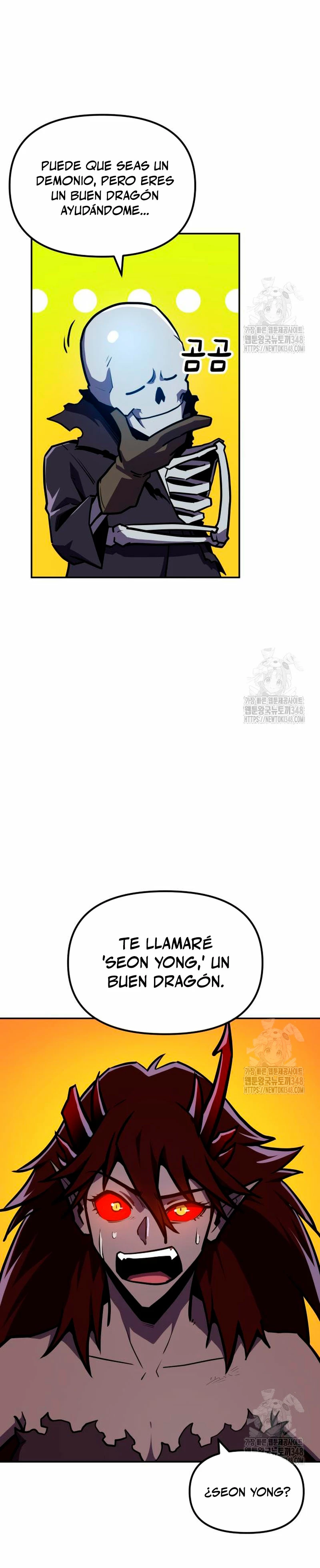 El hombre más guapo se convirtió en esqueleto Capitulo 4 página 21