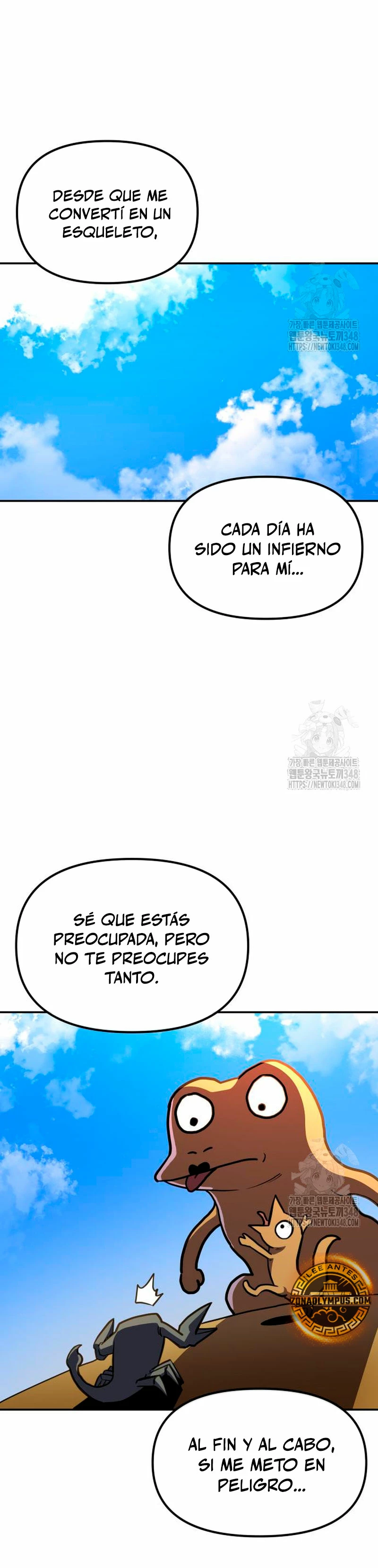 El hombre más guapo se convirtió en esqueleto Capitulo 4 página 30