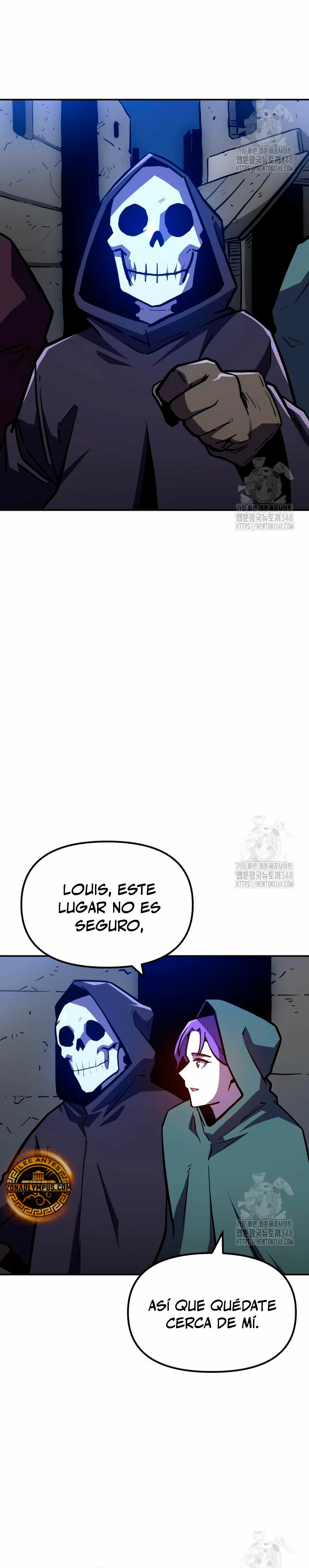 El hombre más guapo se convirtió en esqueleto Capitulo 4 página 37