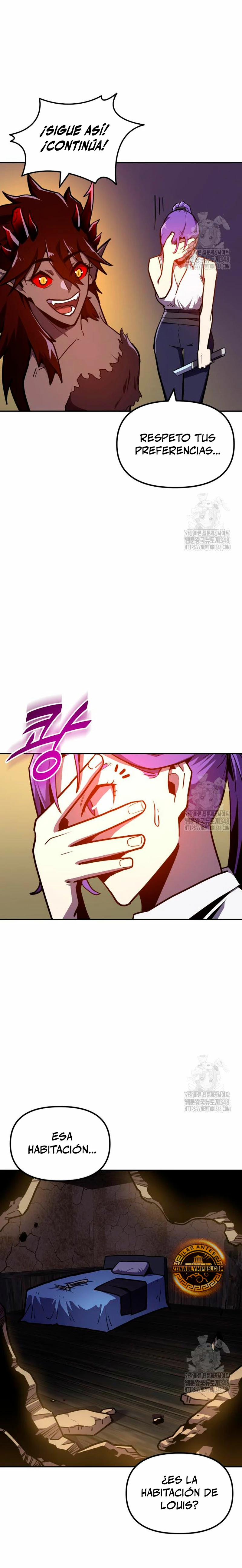 El hombre más guapo se convirtió en esqueleto Capitulo 4 página 56