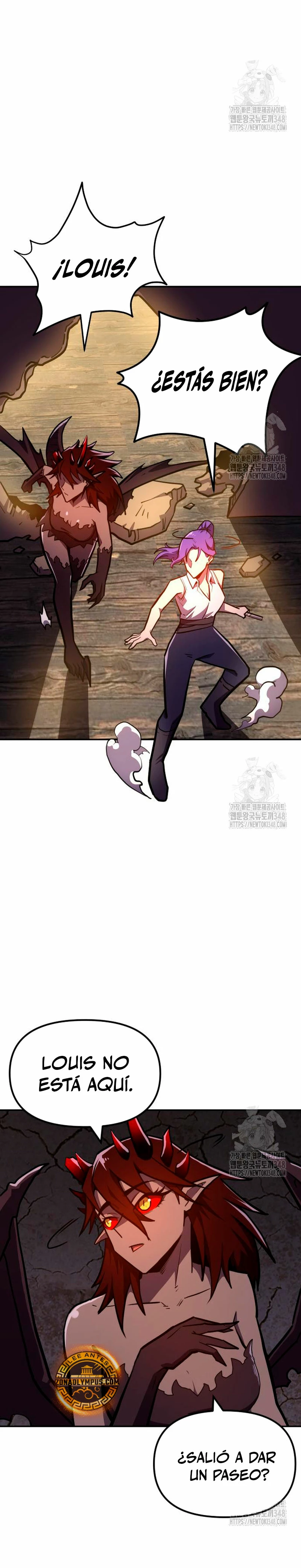 El hombre más guapo se convirtió en esqueleto Capitulo 4 página 57