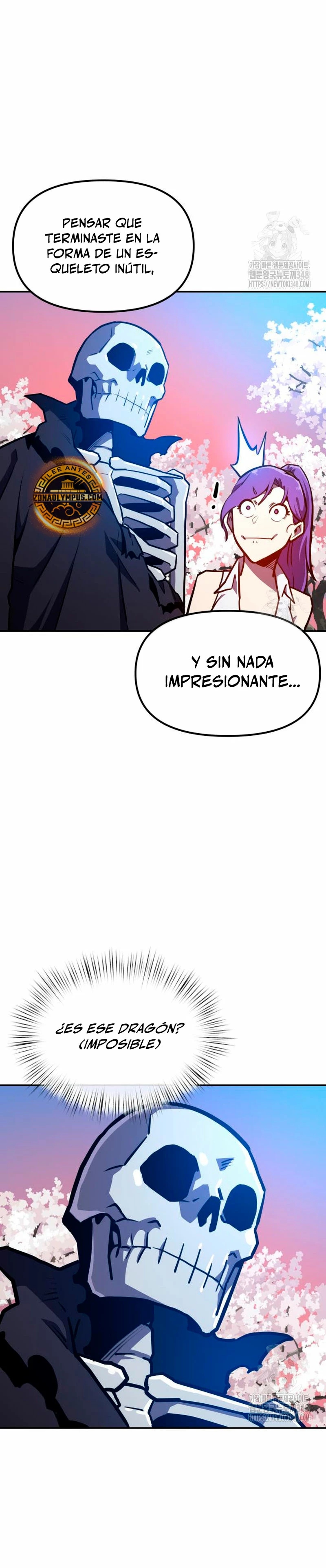 El hombre más guapo se convirtió en esqueleto Capitulo 4 página 7