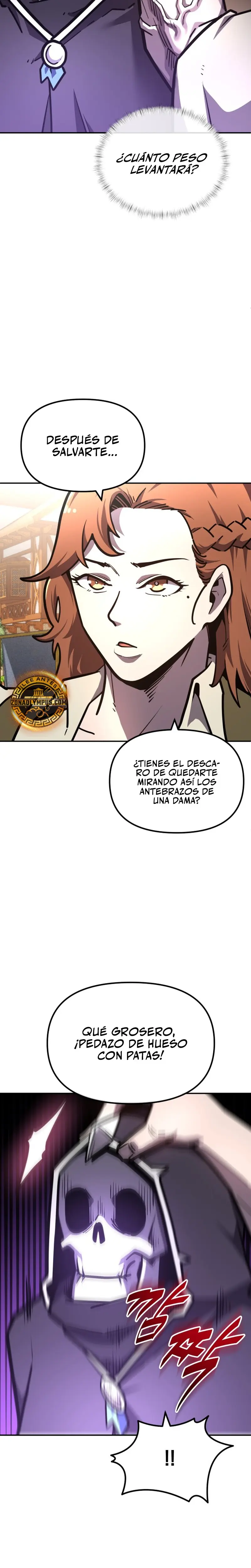 El hombre más guapo se convirtió en esqueleto Capitulo 40 página 13