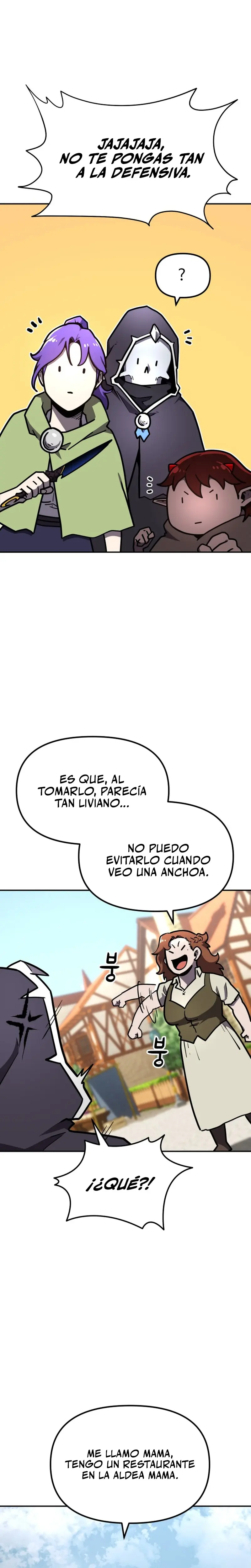 El hombre más guapo se convirtió en esqueleto Capitulo 40 página 17