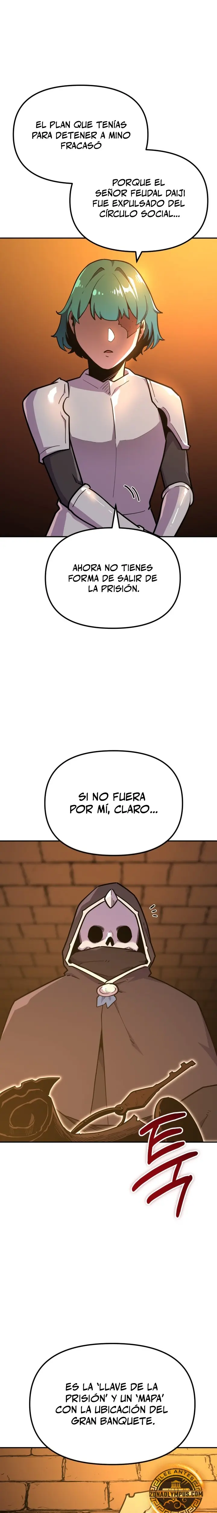 El hombre más guapo se convirtió en esqueleto Capitulo 43 página 16