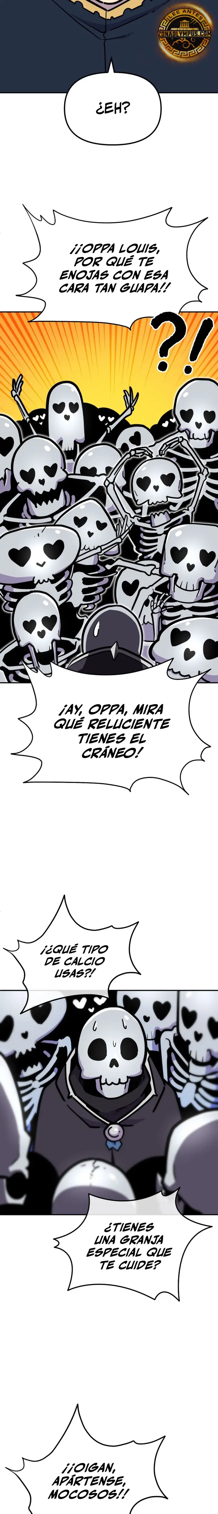 El hombre más guapo se convirtió en esqueleto Capitulo 46 página 32