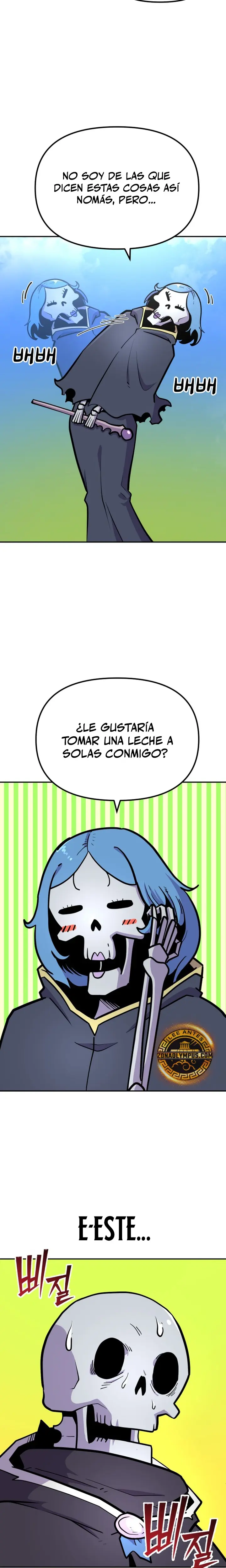 El hombre más guapo se convirtió en esqueleto Capitulo 46 página 34