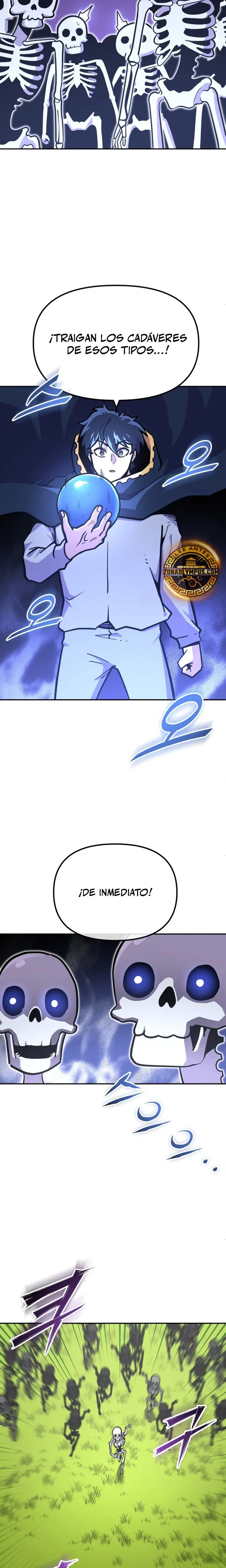 El hombre más guapo se convirtió en esqueleto Capitulo 46 página 4