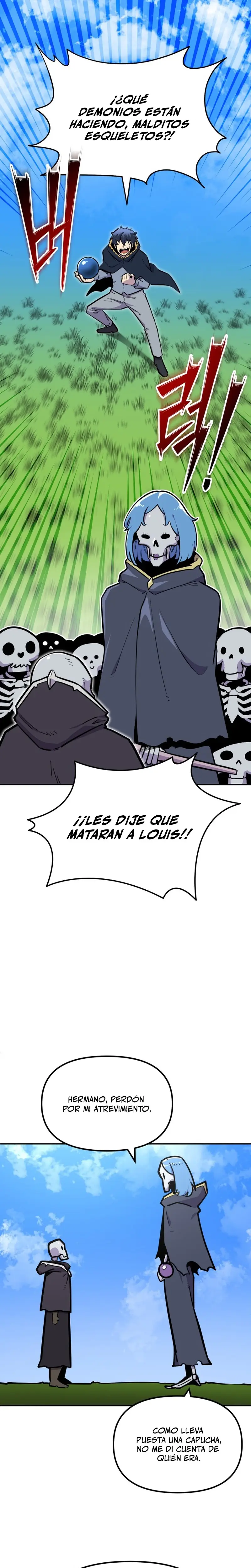 El hombre más guapo se convirtió en esqueleto Capitulo 47 página 3