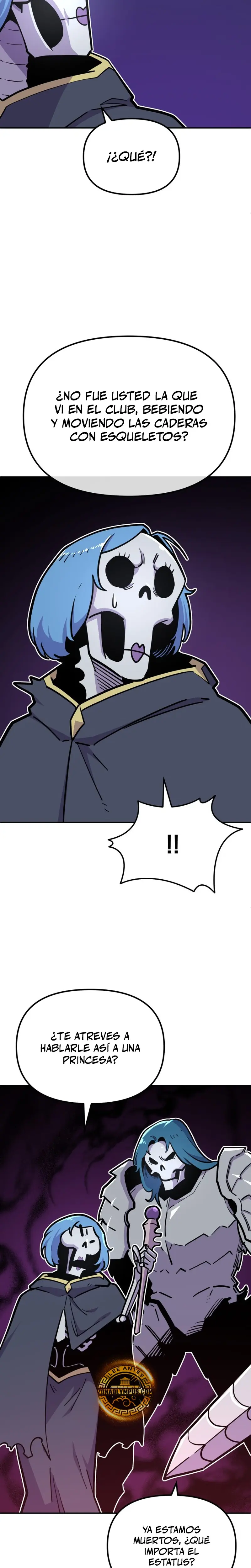 El hombre más guapo se convirtió en esqueleto Capitulo 47 página 7
