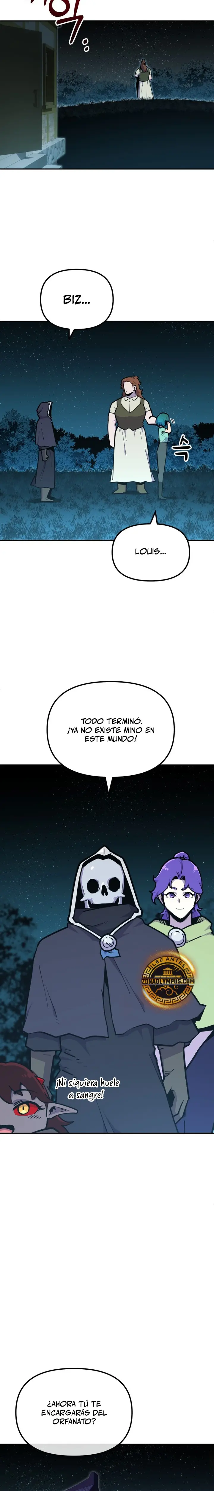 El hombre más guapo se convirtió en esqueleto Capitulo 48 página 16