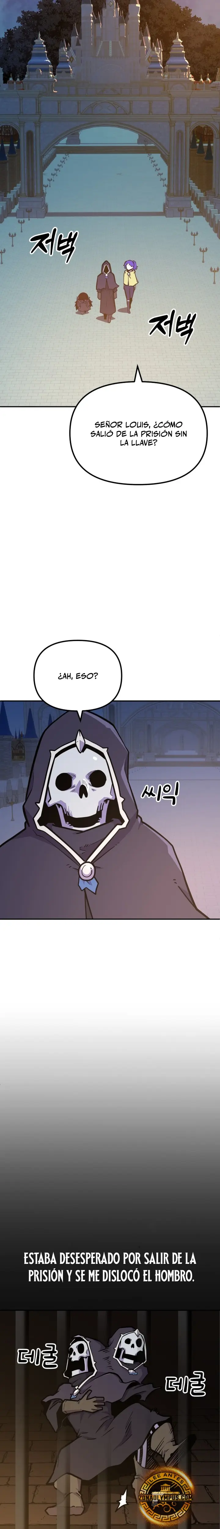 El hombre más guapo se convirtió en esqueleto Capitulo 48 página 22