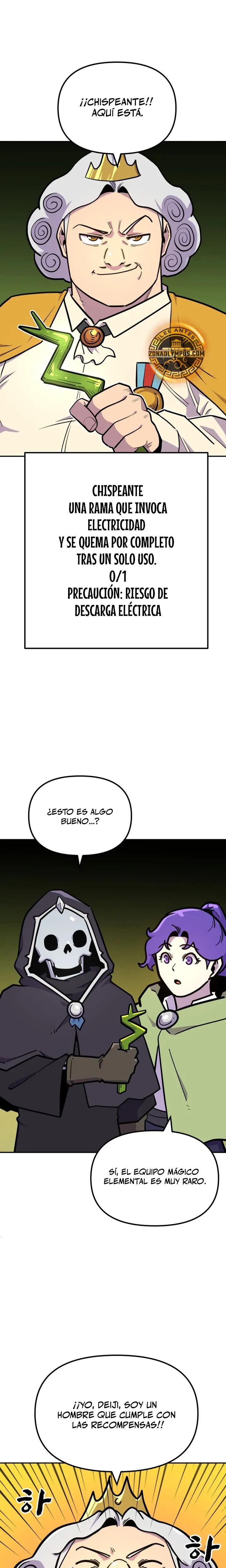 El hombre más guapo se convirtió en esqueleto Capitulo 48 página 28