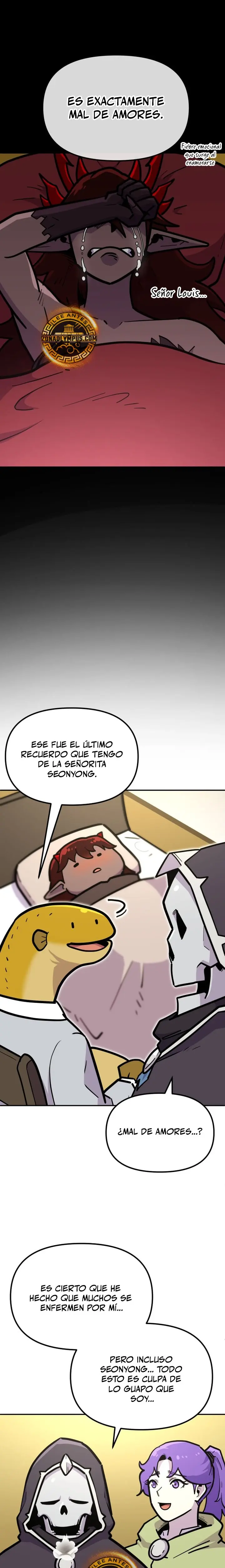 El hombre más guapo se convirtió en esqueleto Capitulo 49 página 18