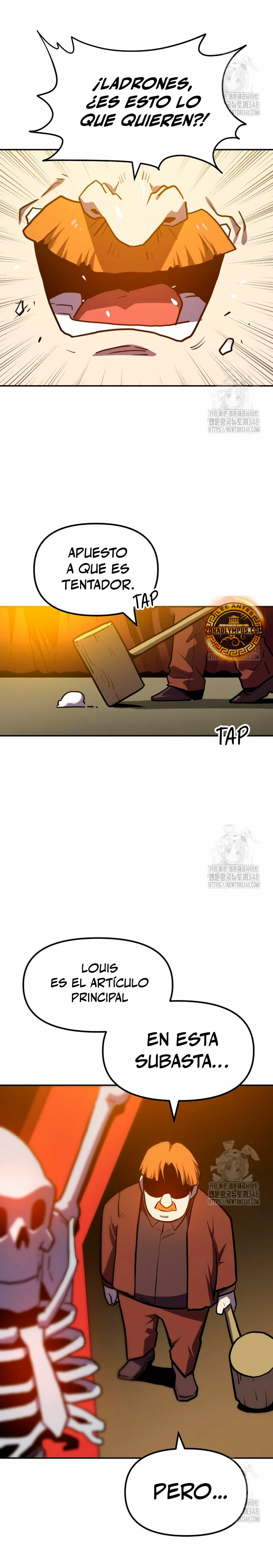 El hombre más guapo se convirtió en esqueleto Capitulo 5 página 50
