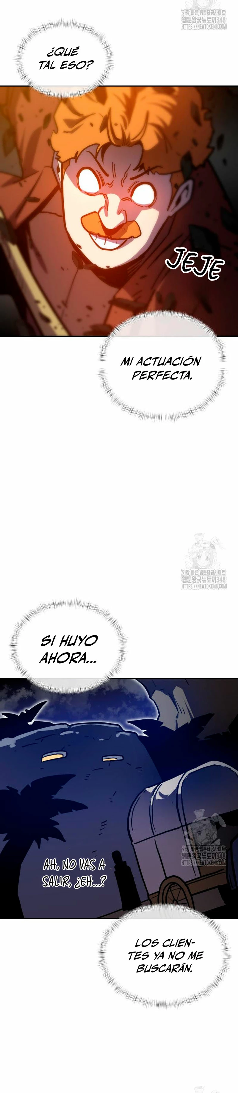 El hombre más guapo se convirtió en esqueleto Capitulo 5 página 53