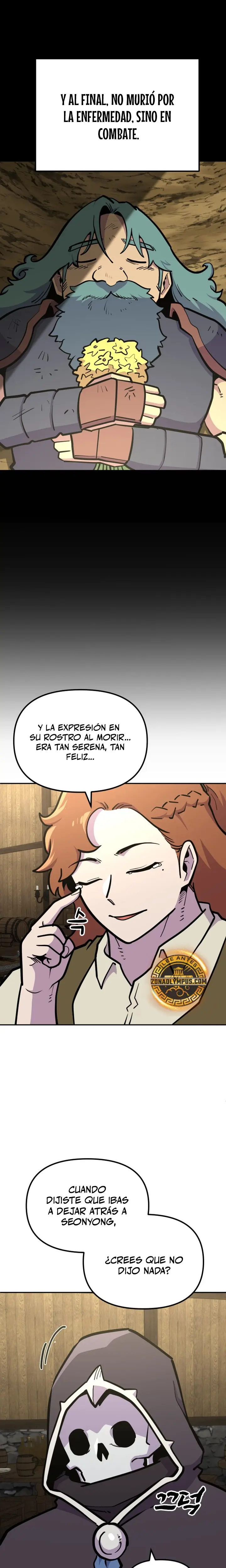 El hombre más guapo se convirtió en esqueleto Capitulo 50 página 12
