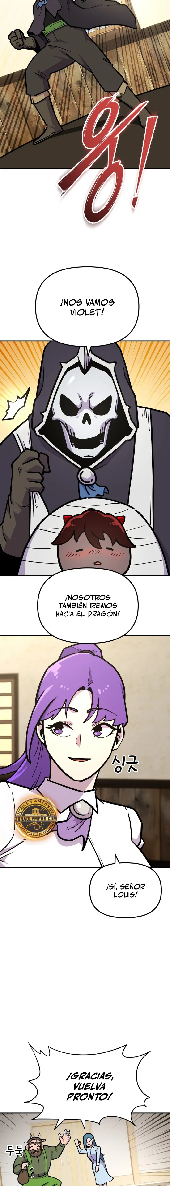 El hombre más guapo se convirtió en esqueleto Capitulo 51 página 9