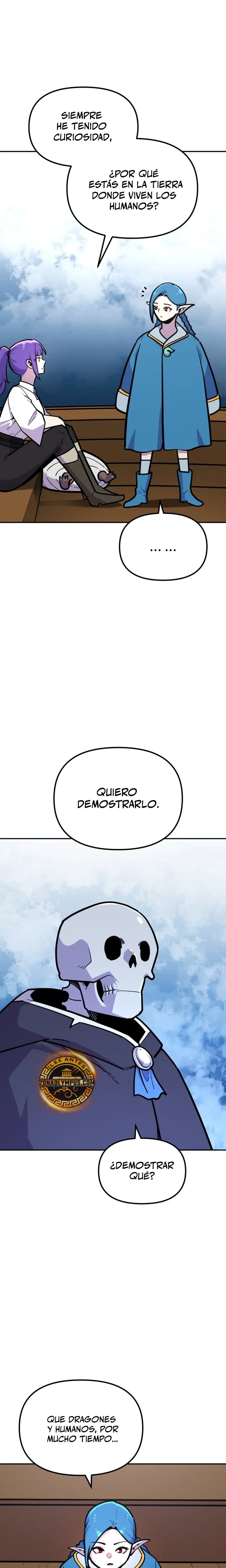 El hombre más guapo se convirtió en esqueleto Capitulo 52 página 13