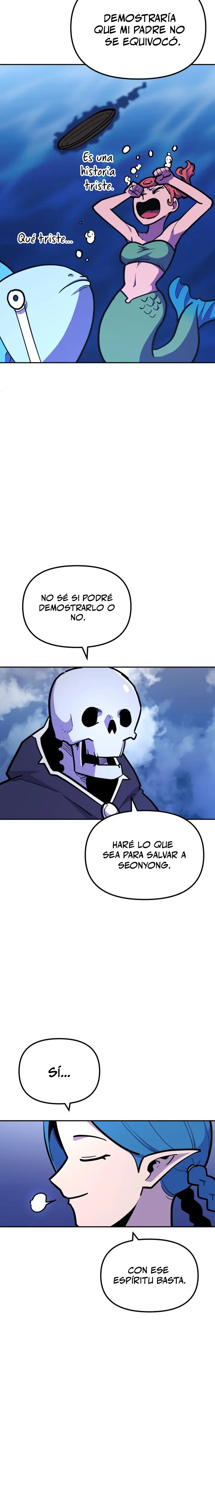 El hombre más guapo se convirtió en esqueleto Capitulo 52 página 19