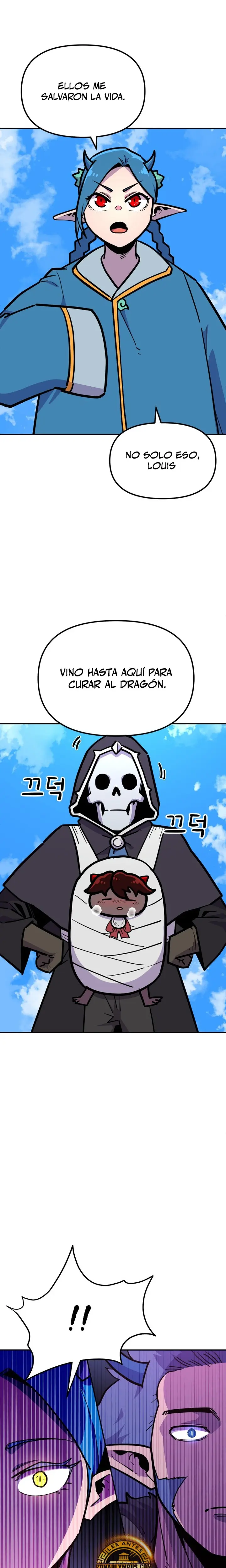 El hombre más guapo se convirtió en esqueleto Capitulo 52 página 31