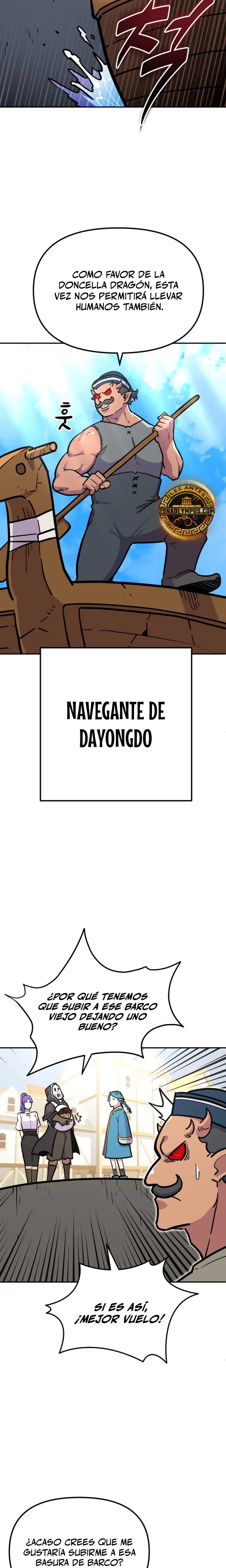 El hombre más guapo se convirtió en esqueleto Capitulo 52 página 6