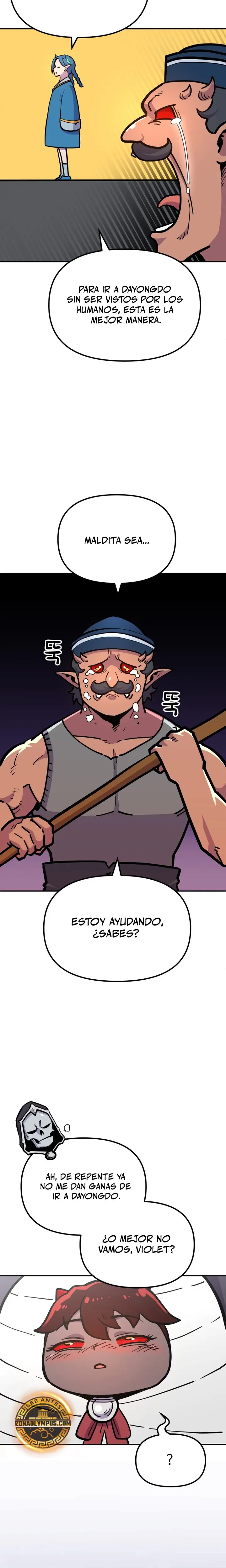 El hombre más guapo se convirtió en esqueleto Capitulo 52 página 7