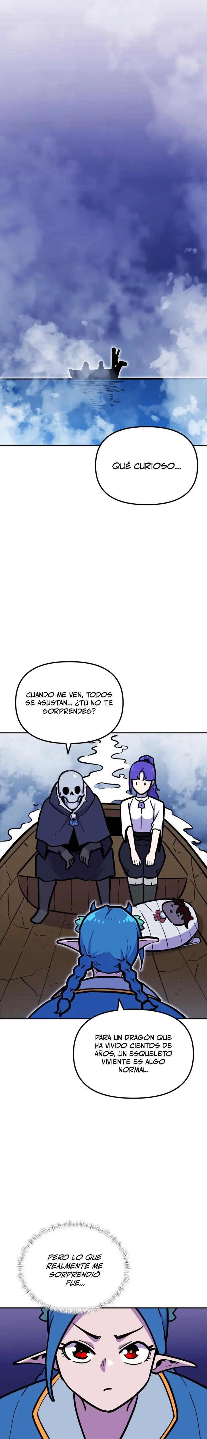El hombre más guapo se convirtió en esqueleto Capitulo 52 página 8